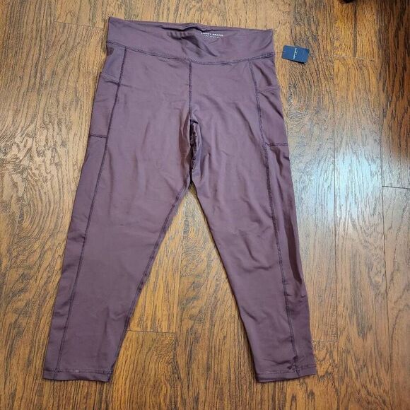 Lucky Brand deep purple pocket leggings - Picture 1 of 8